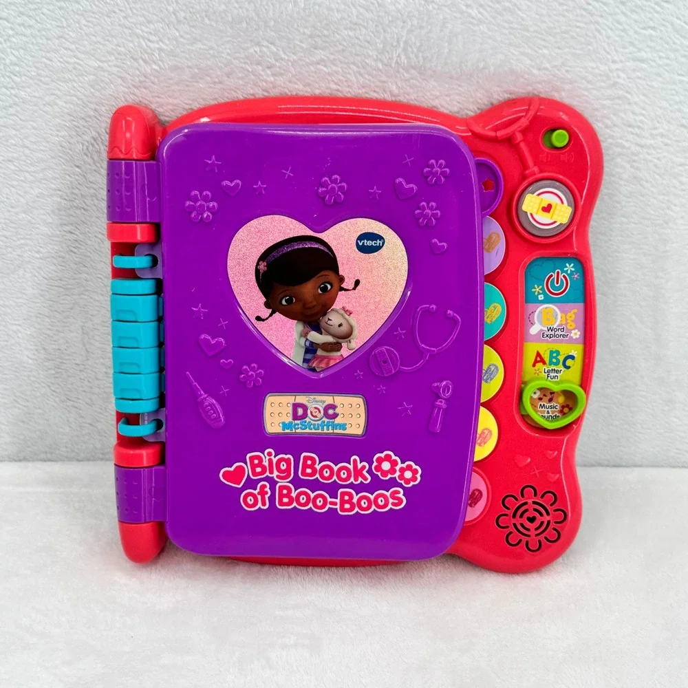 VTech Doc McStuffins Big Book of Boo-Boos Kids Interactive Learning Toy Disney
